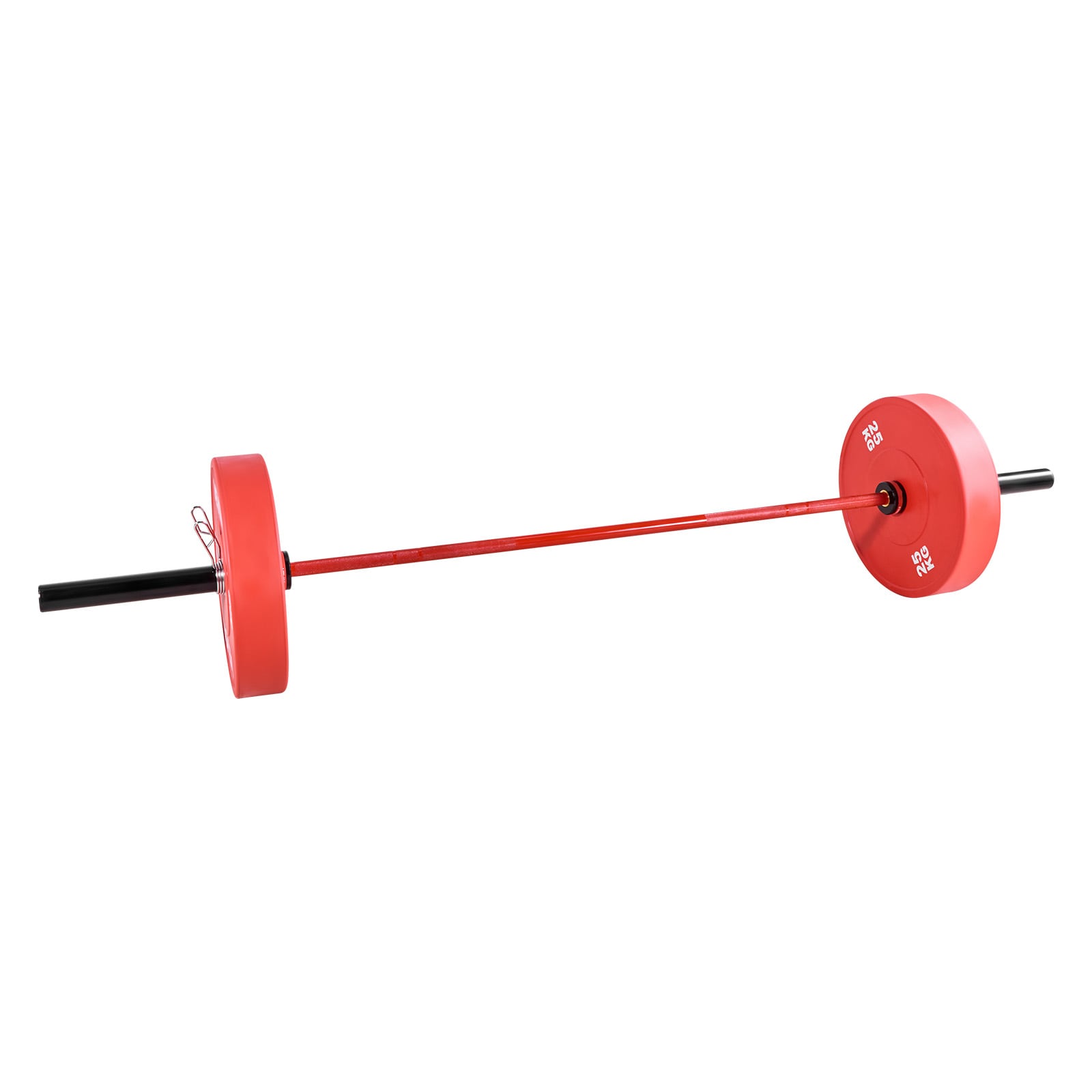 7ft Olympic Barbell Bar With Knurled Grip For Weightlifting_voghion.com